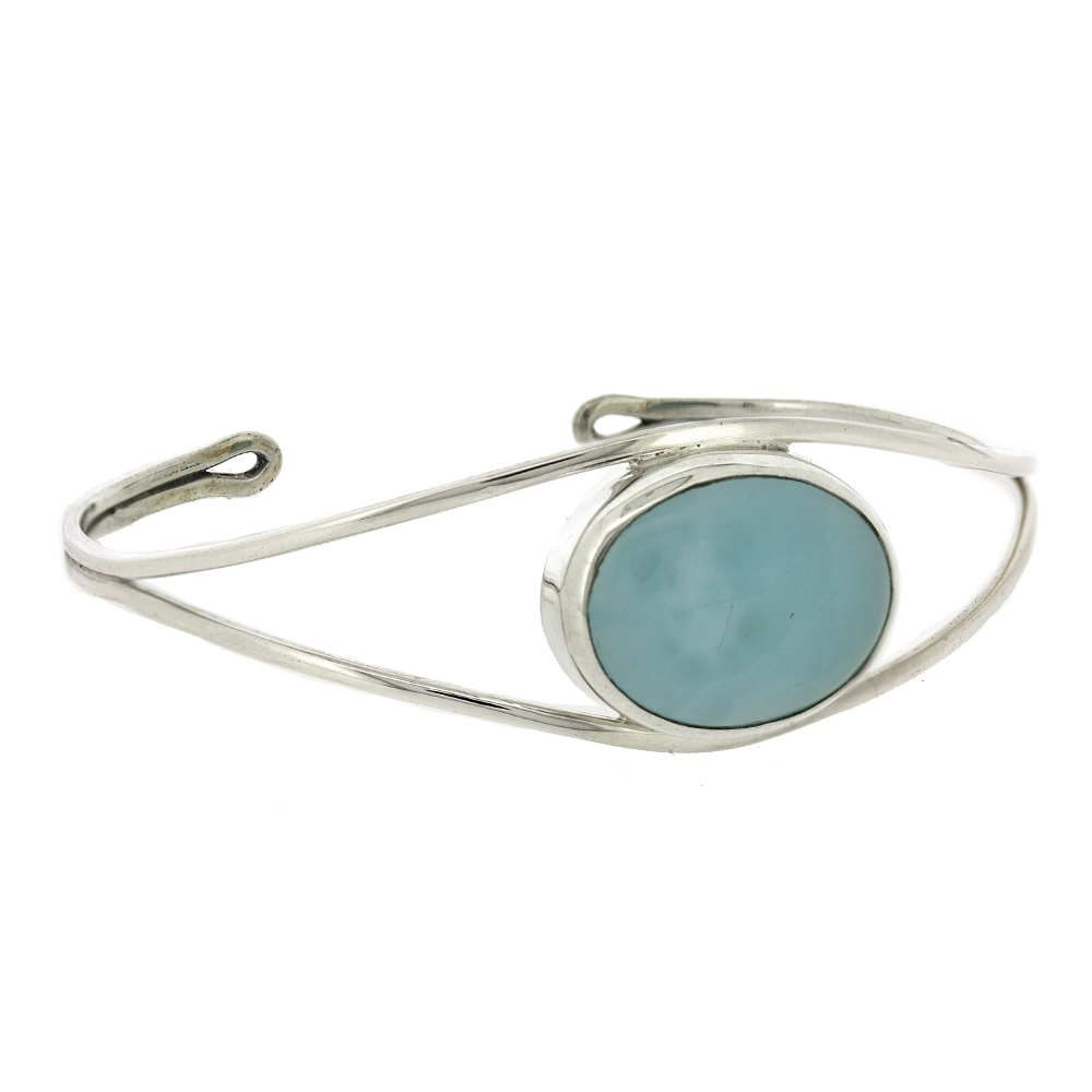 Bespoke Chalcedony Bangle