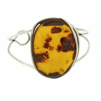 Bespoke Amber Cuff Bracelet