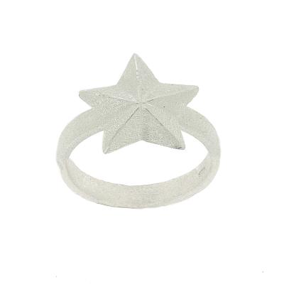 Kitten Festive Single Star Ring