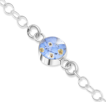 Shrieking Violet Forget Me Not Bracelet