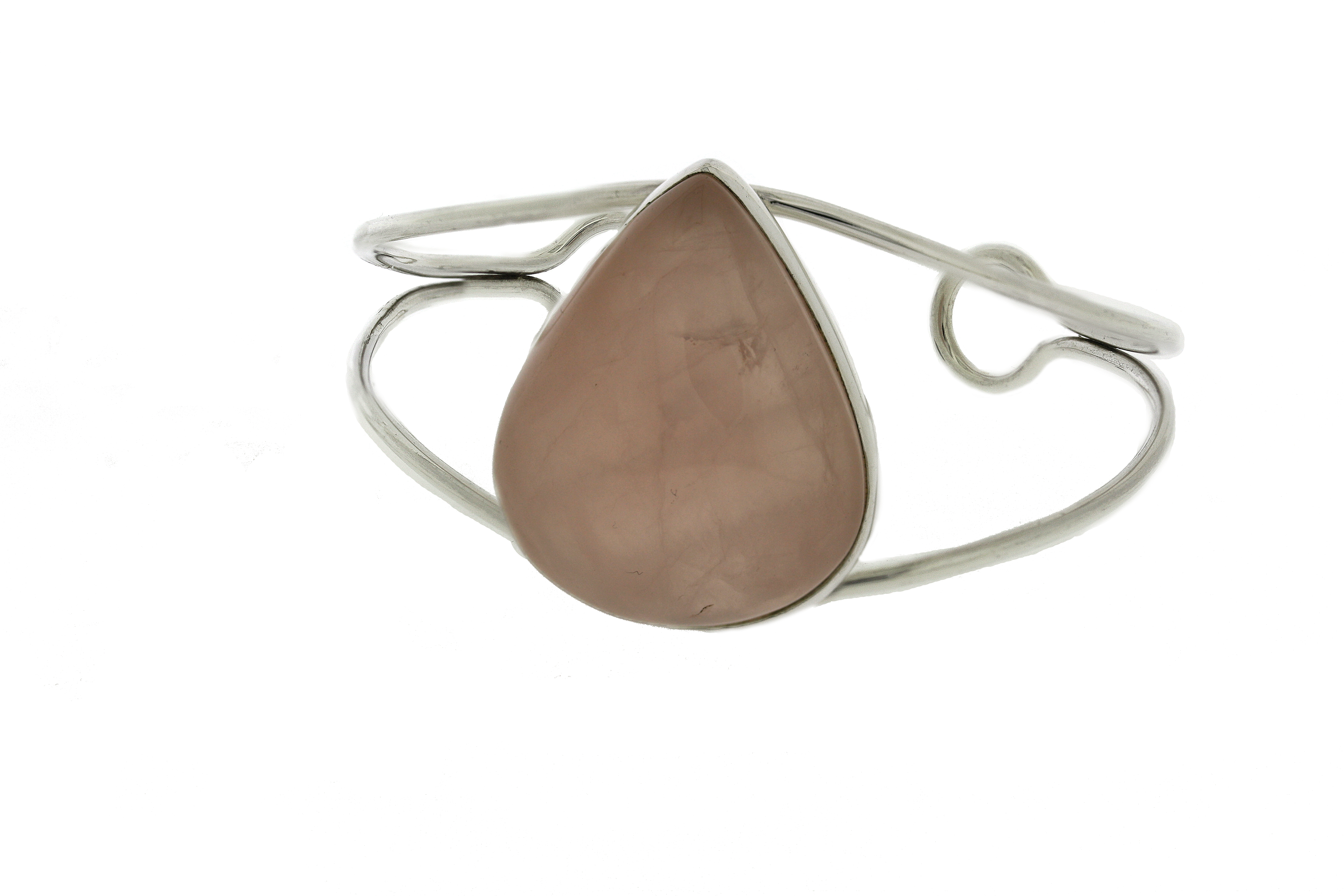 Bespoke Rose Quartz Bangle