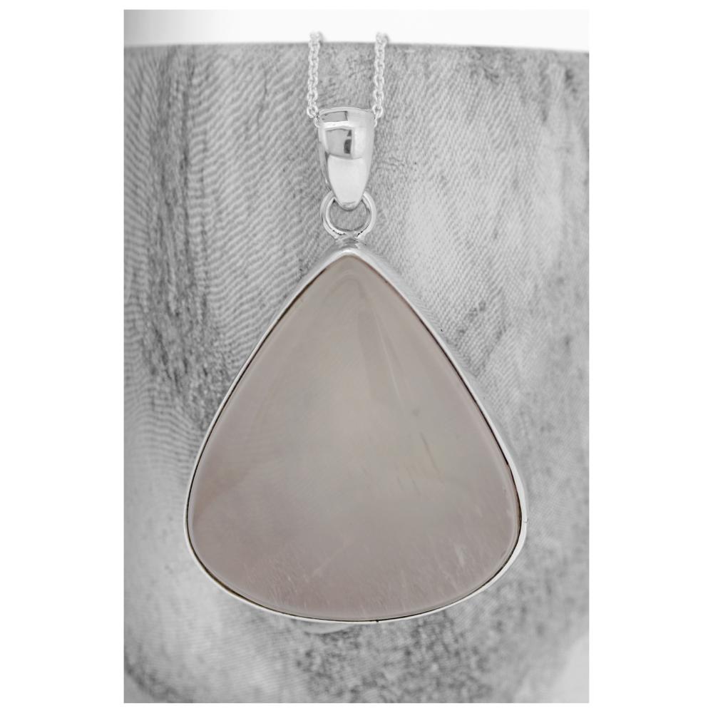 Bespoke Rose Quartz Pendant