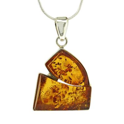 Bespoke Cognac Amber Pendant 