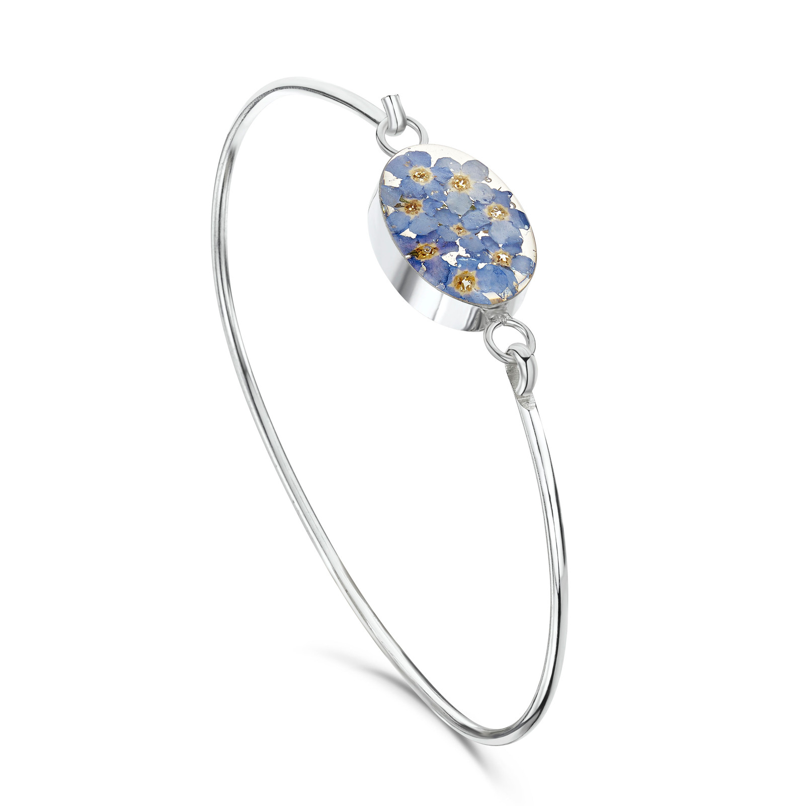 Shrieking Violet Forget Me Not Bangle 