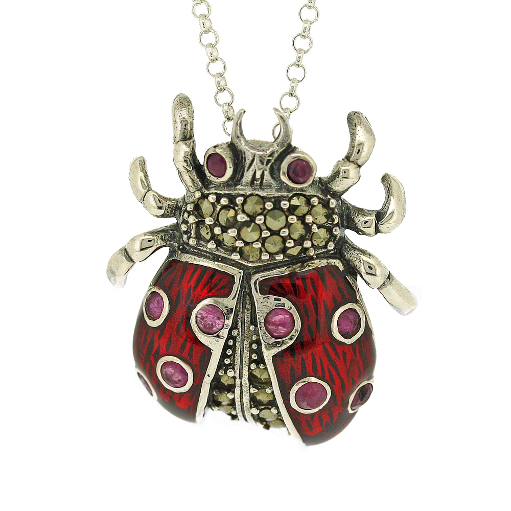 Enamels Ladybird Pendant