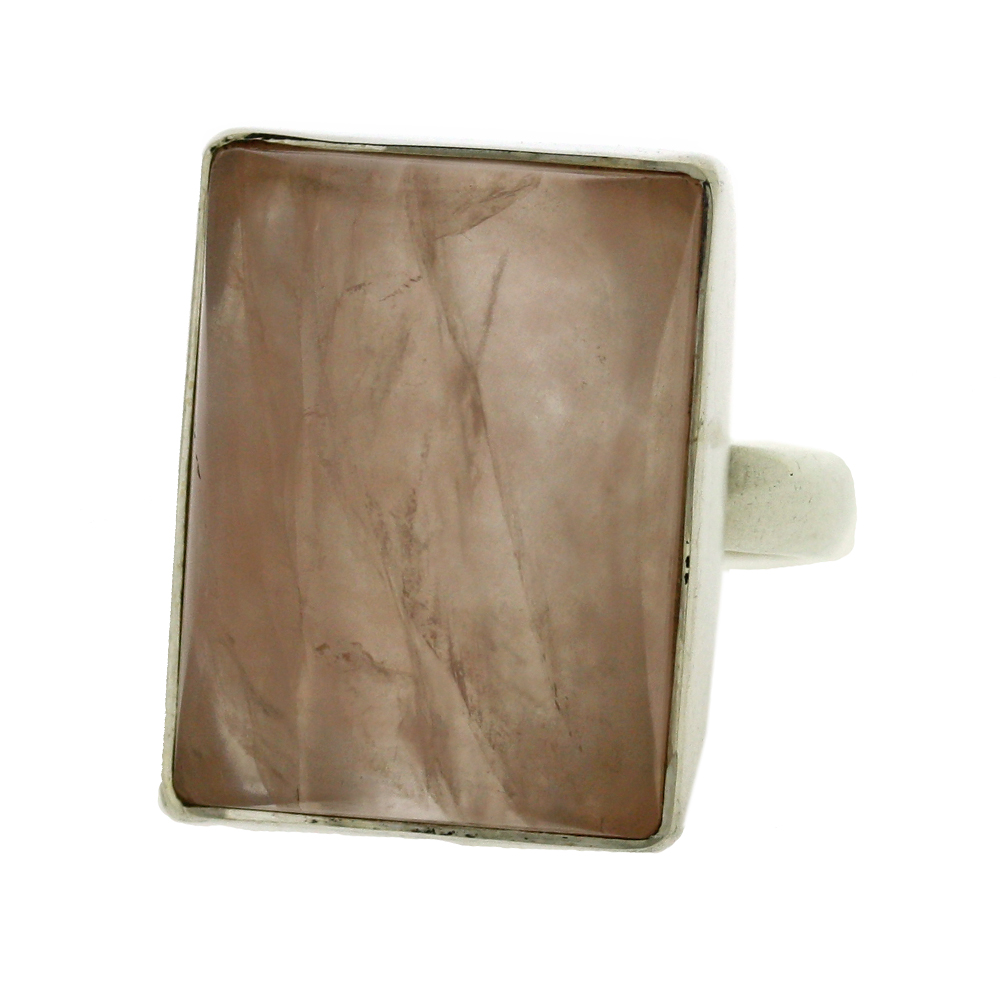 Medium Rectangle Stone Ring