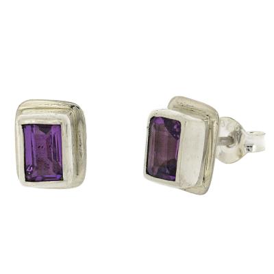 Bemine Rectangle Double Set Studs