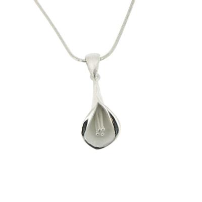 Kitten Trumpet Calla Lily Pendant