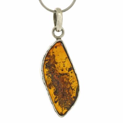 Bespoke Cognac Amber Pendant