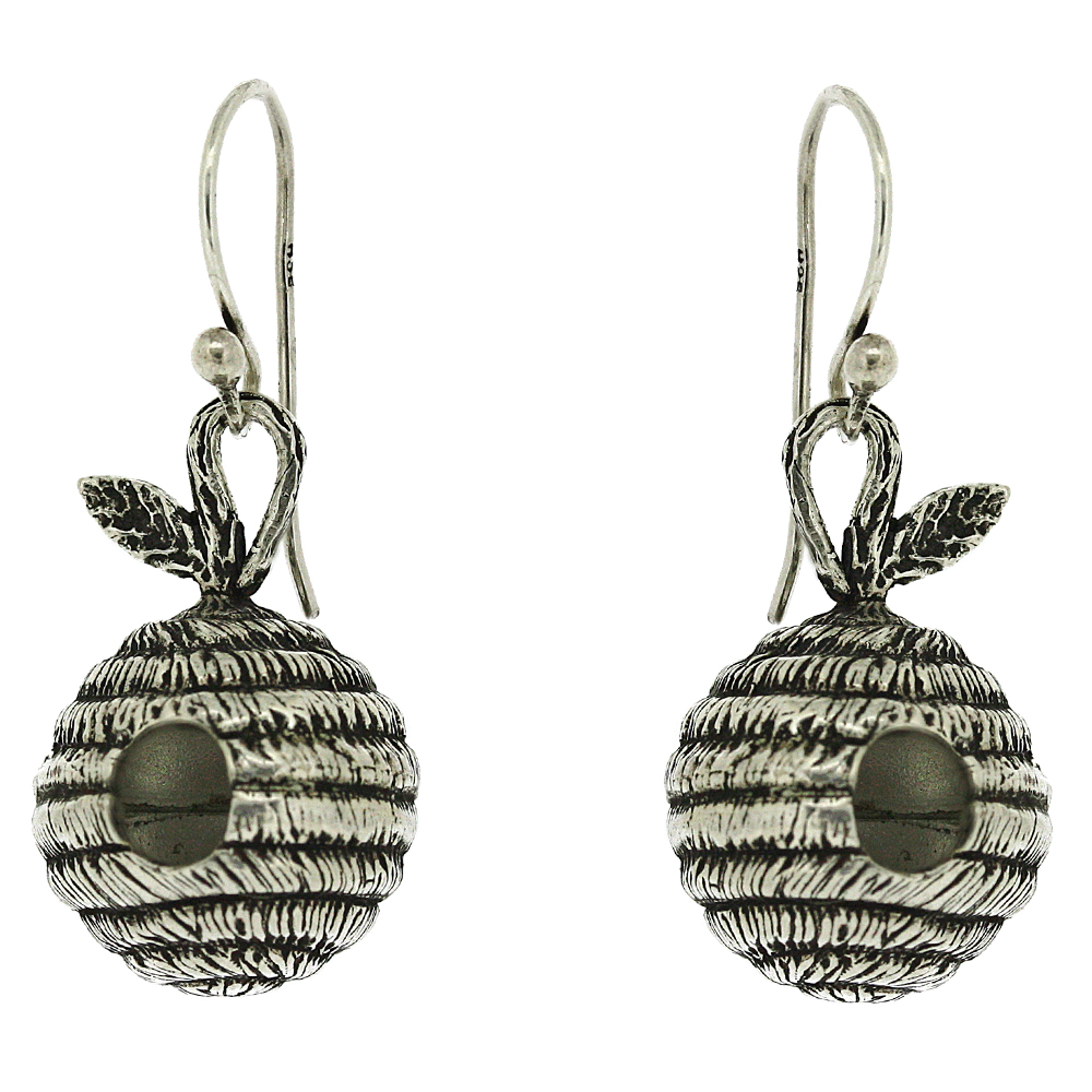 Kitten Beehive Earrings