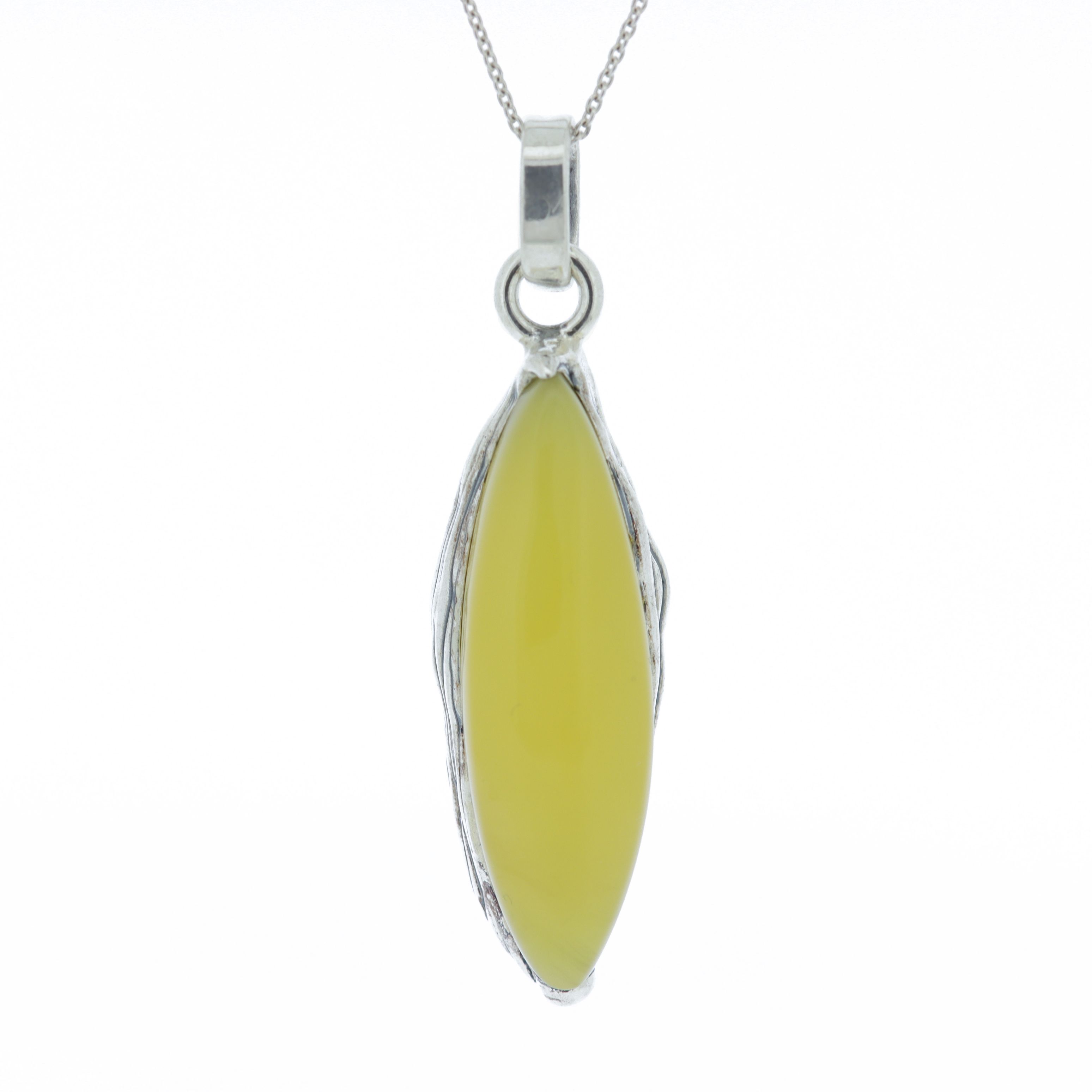 Bespoke Lemon Amber Pendant