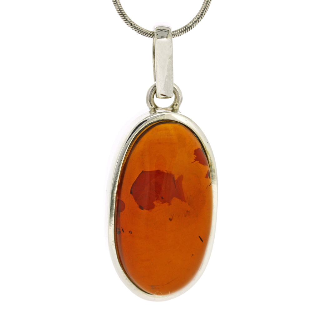 Bespoke Cognac Amber Pendant