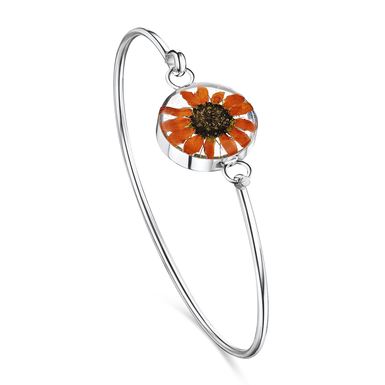 Shrieking Violet Sunflower Bangle 