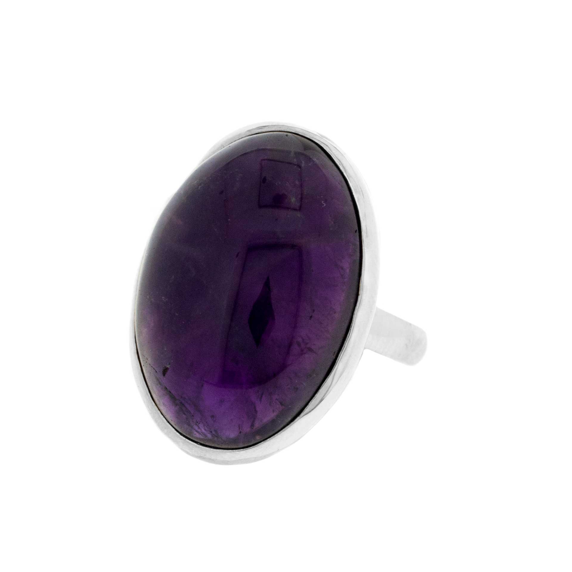 Bespoke Oval Amethyst Ring