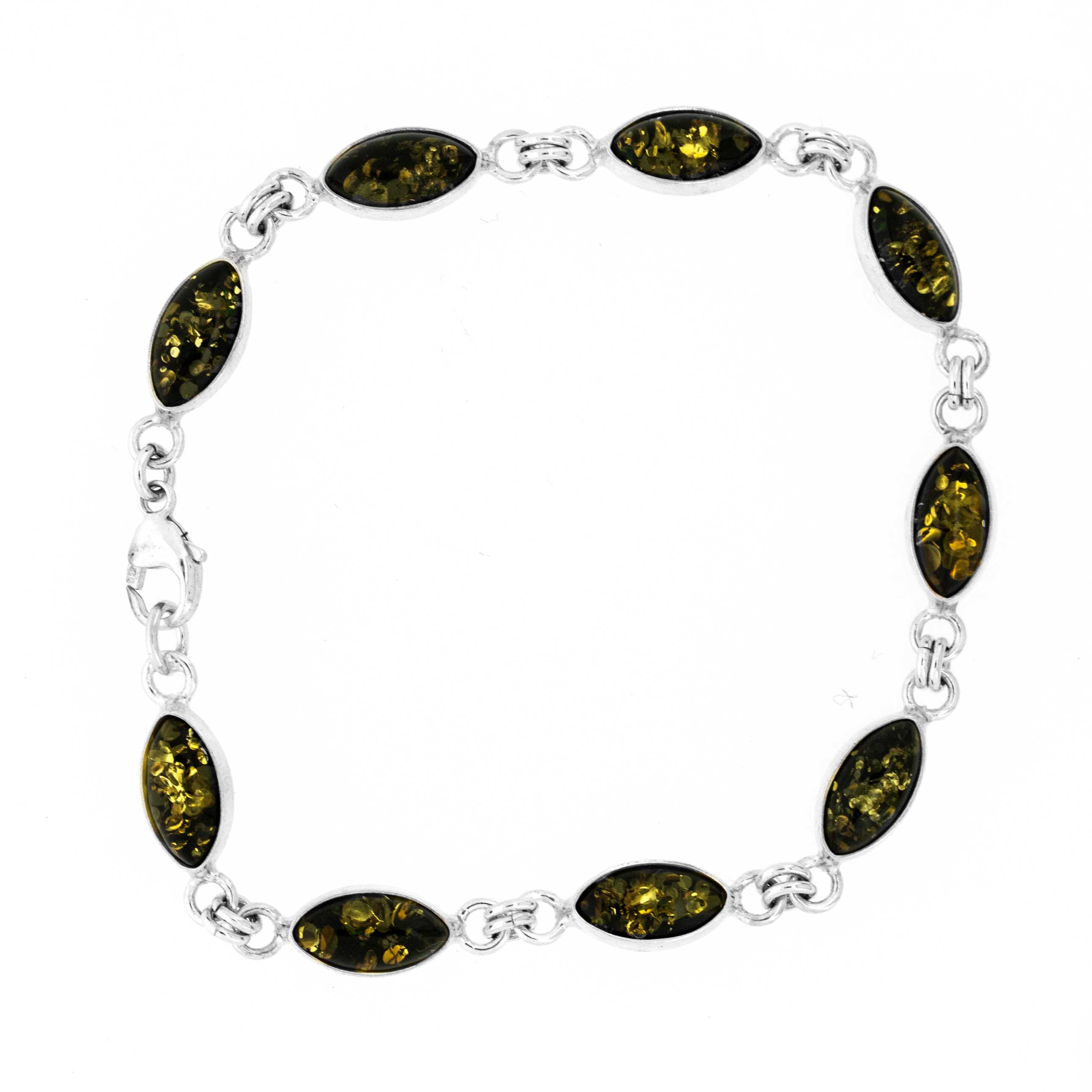 Amber Art Marquise Bracelet