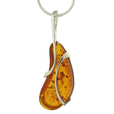 Amber Art 'Hollie' Amber Pendant