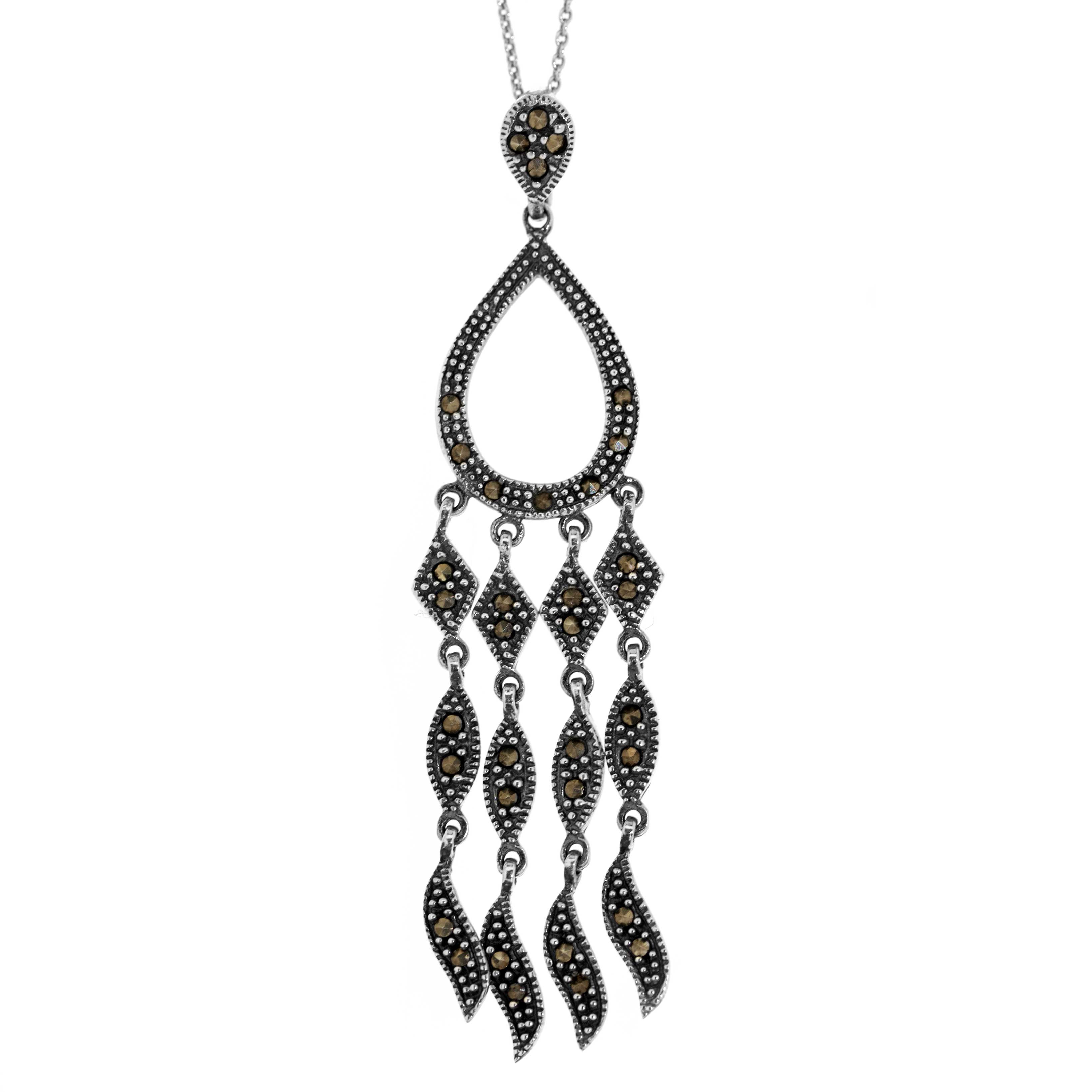 Marcasite Chandelier Pendant