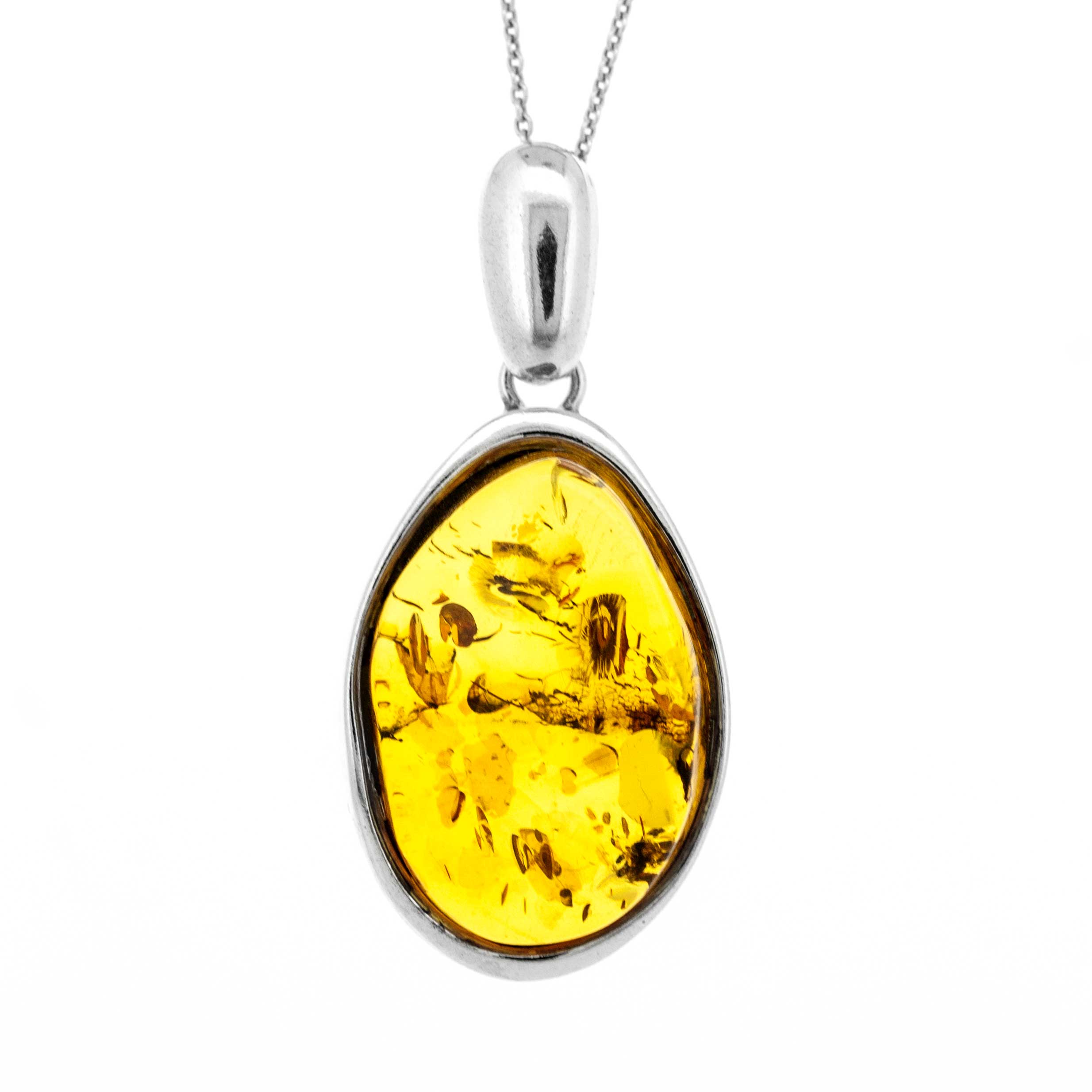 Bespoke Cognac Amber Pendant