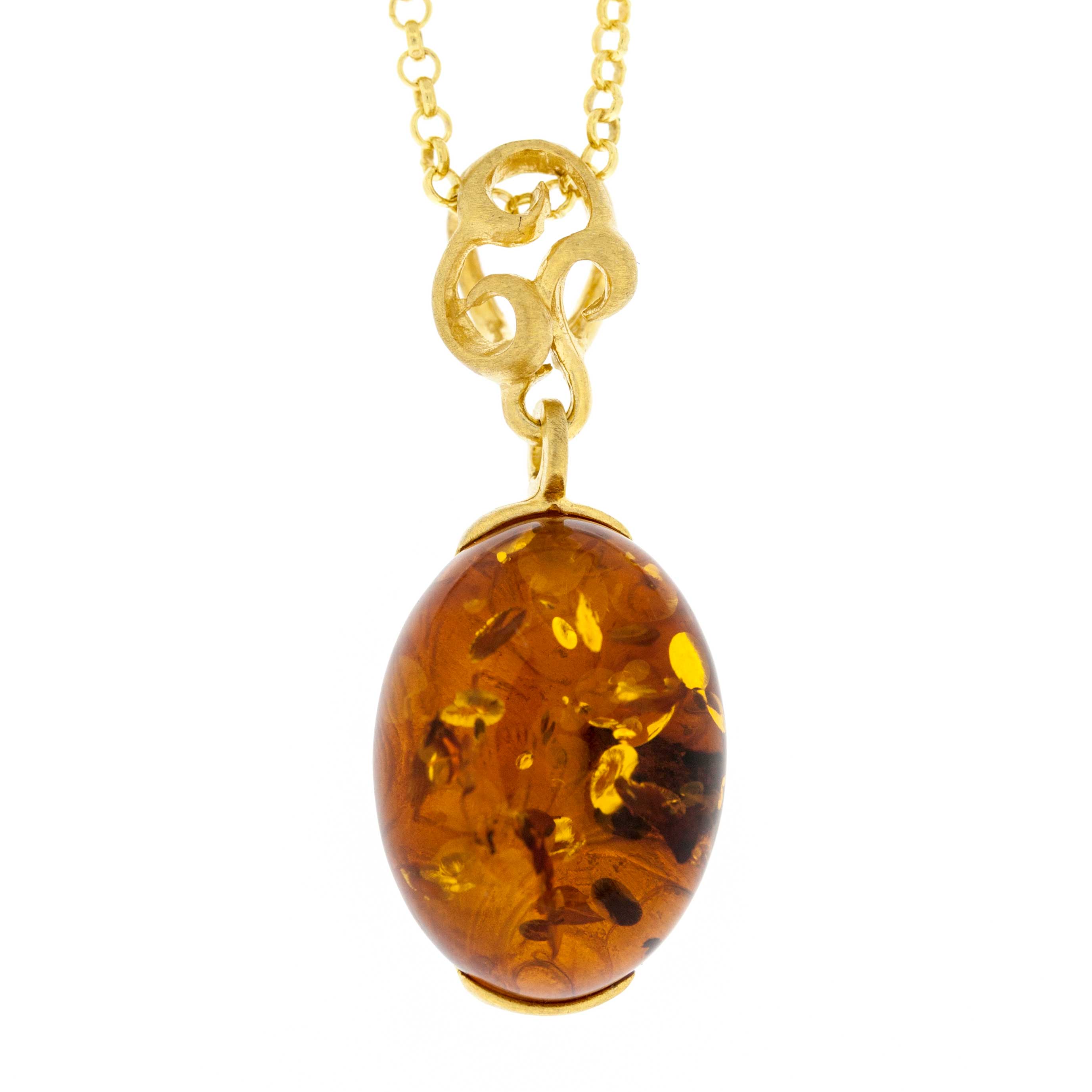 Amber Art Baroque Pendant