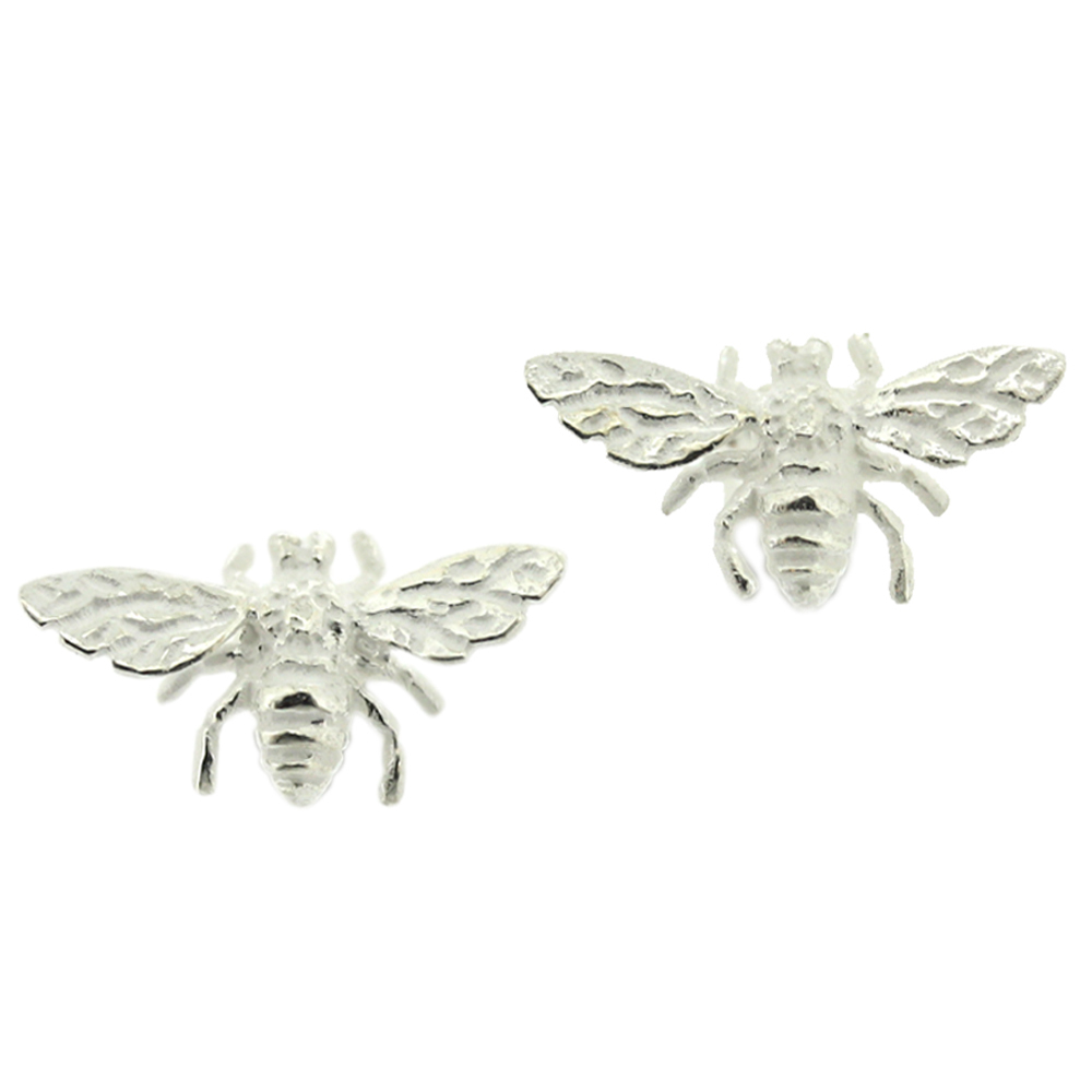 Kitten Honey Bee Stud Earrings