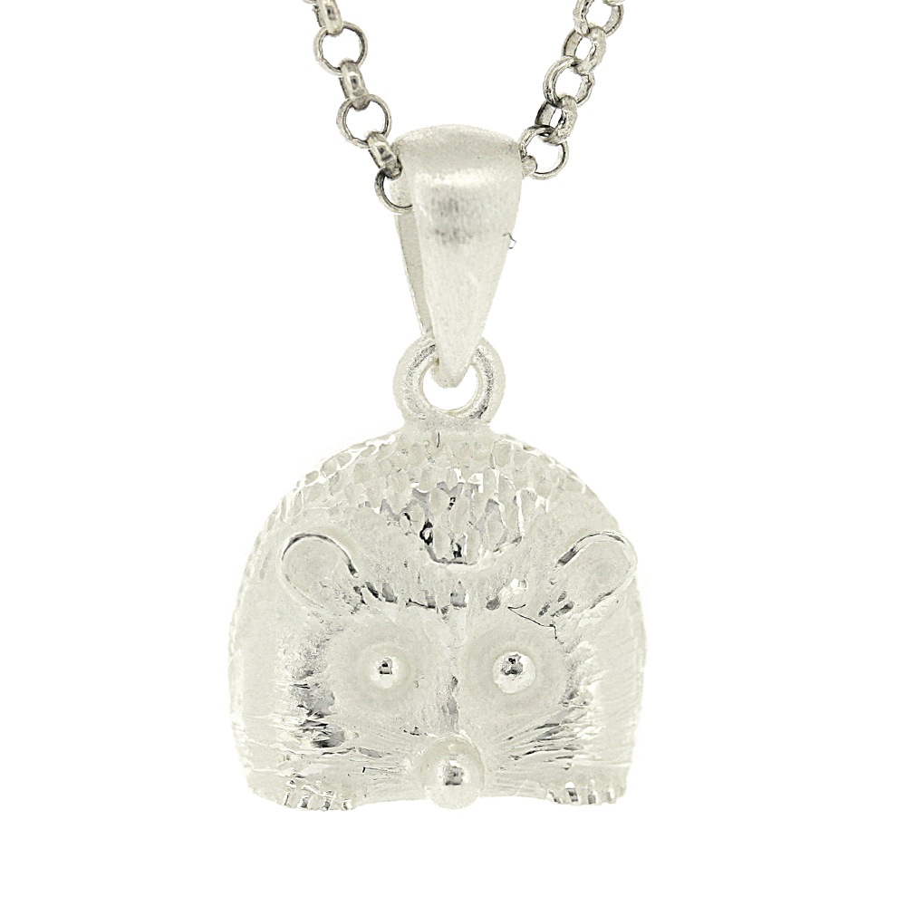 Kitten Hedgehog Pendant  