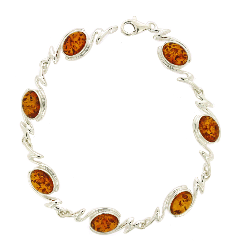 Romance Amber 'Lightning' Bracelet