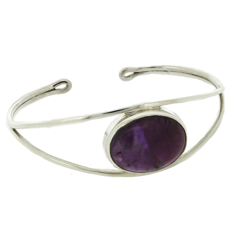 Bespoke Amethyst Bangle