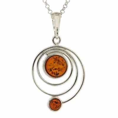 Classic Amber Solar Pendant