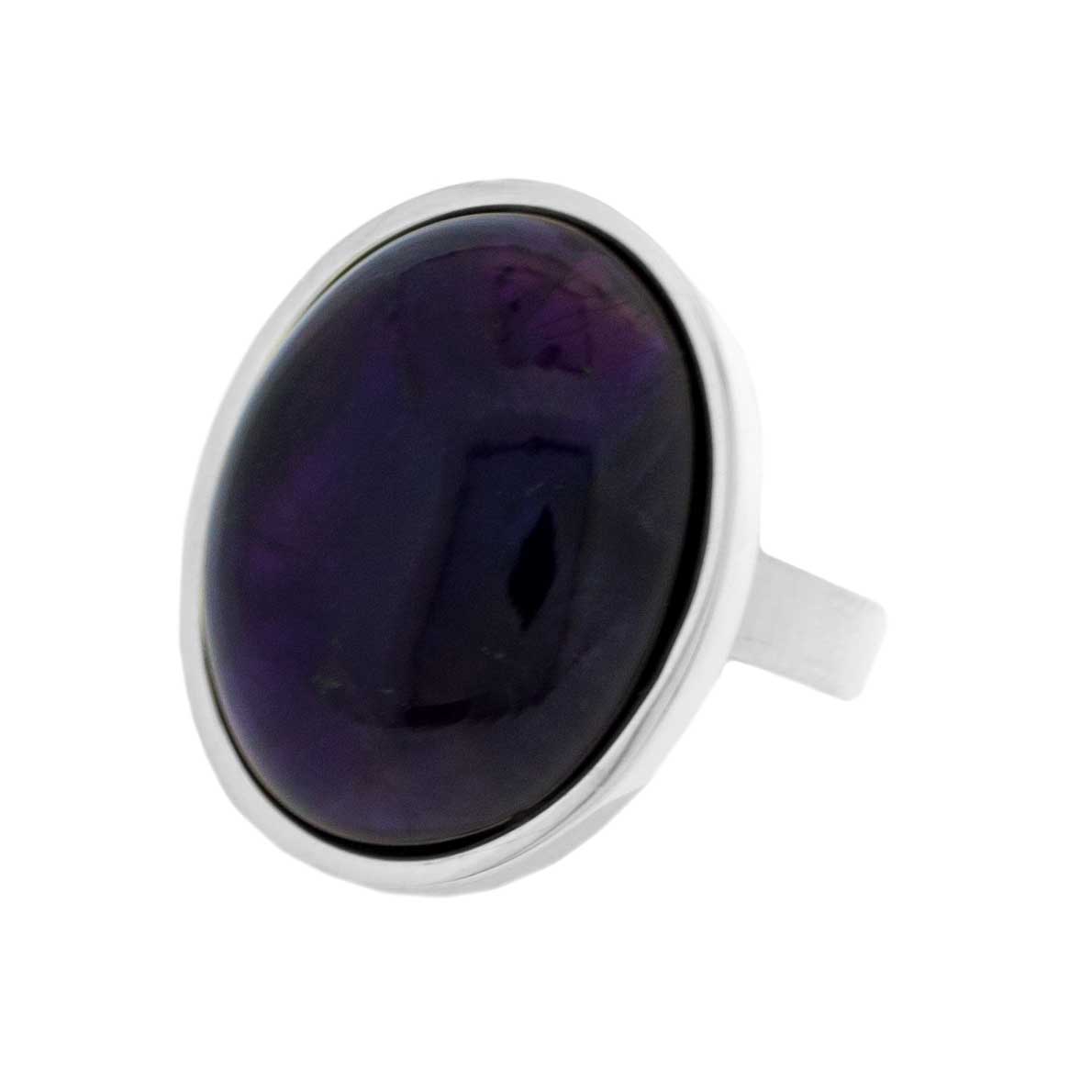 Bespoke Oval Amethyst Ring