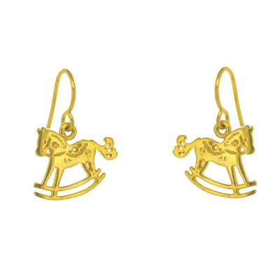 Kitten Rocking Horse Earrings