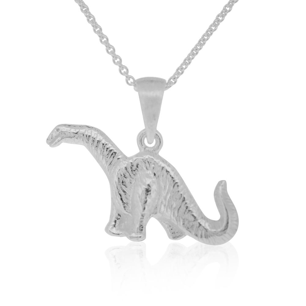 Kitten Brachiosaurus Pendant