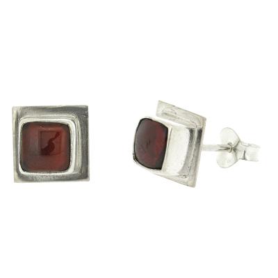 Bemine Square Double Set Stud