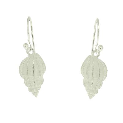 Silver Creation Wentletrap Shell Earrings