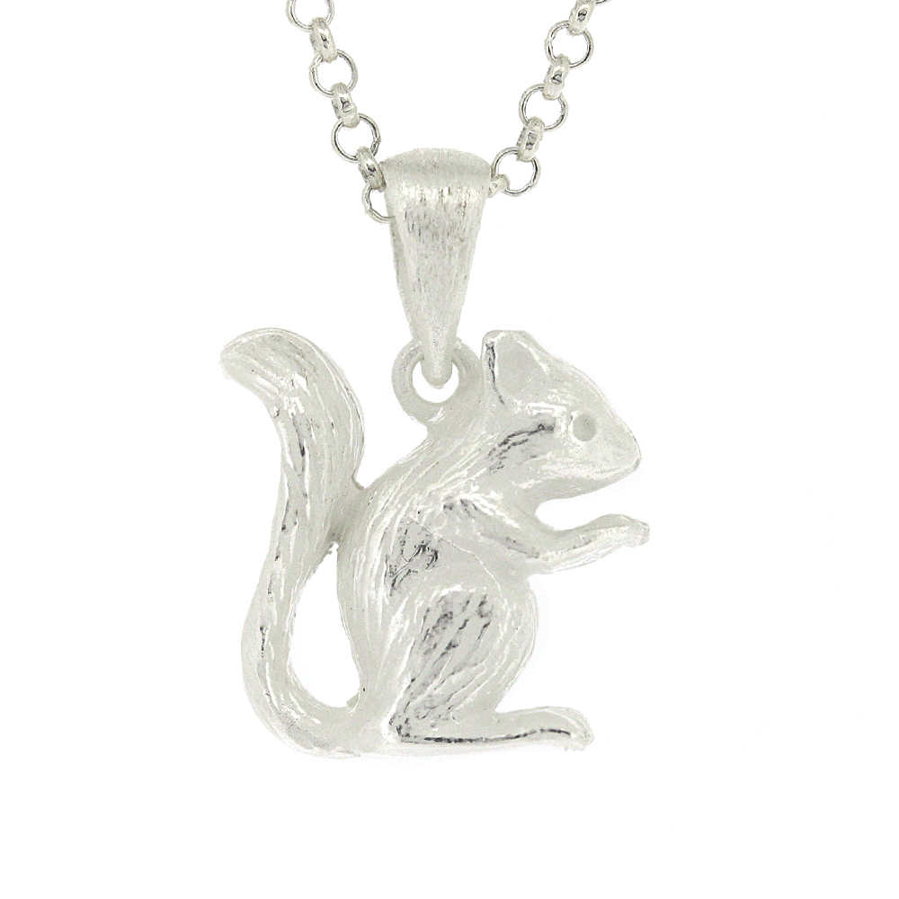 Kitten Squirrel Pendant 