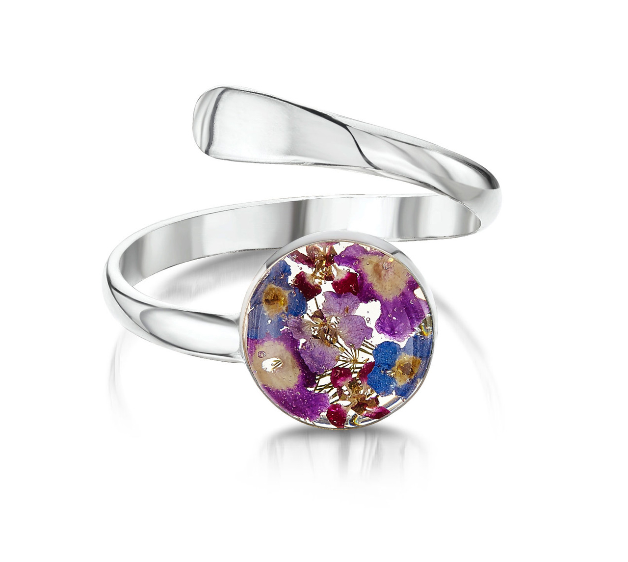 Shrieking Violet Purple Haze Round Ring