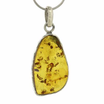 Bespoke Lemon Amber Pendant