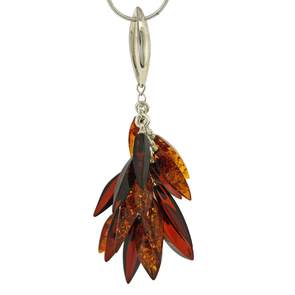 Bespoke Mixed Amber Pendant