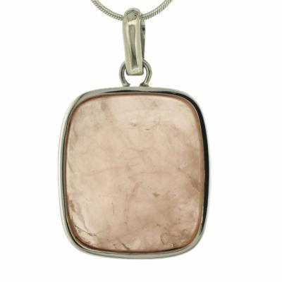 Bespoke Rose Quartz Pendant