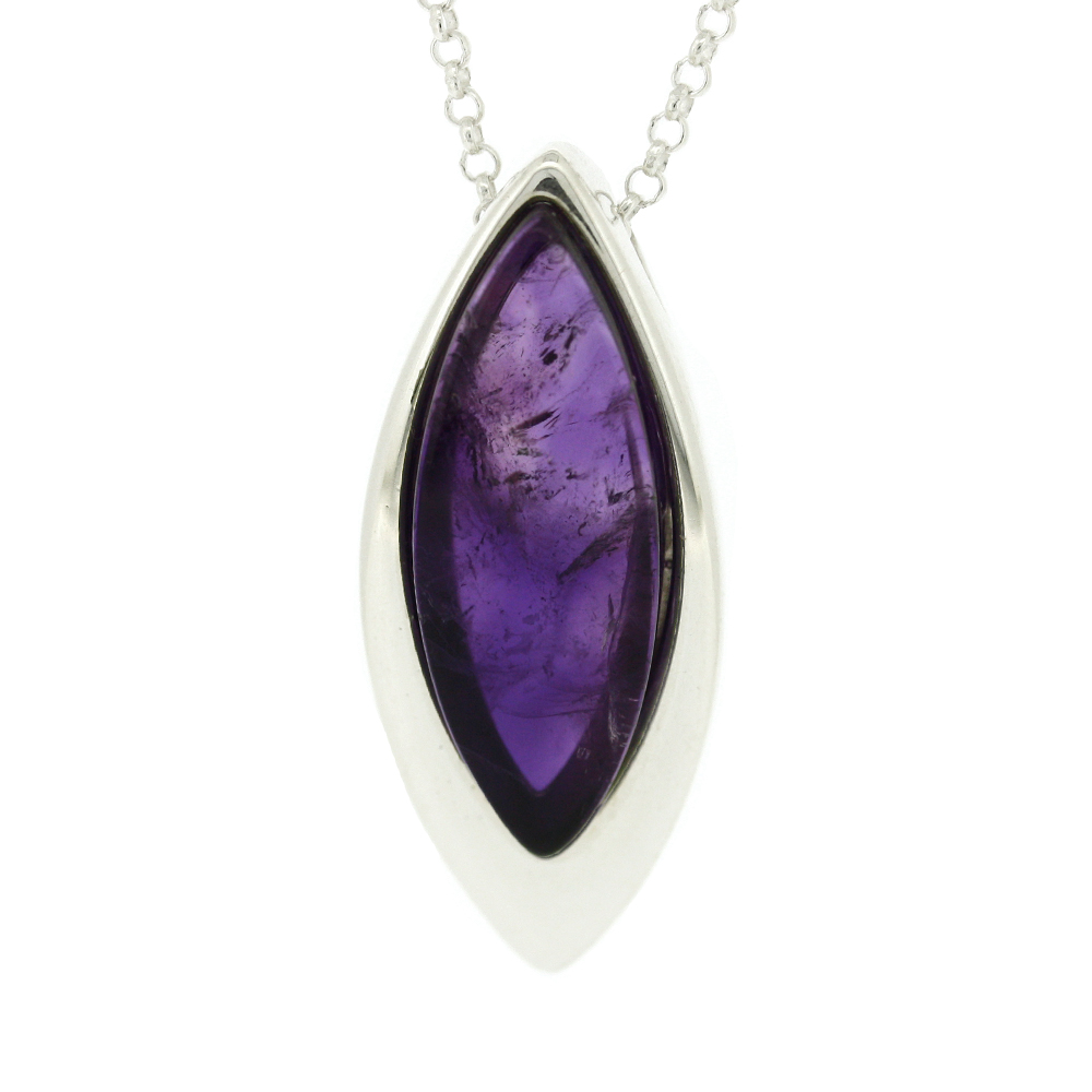 Amethyst Eye Pendant