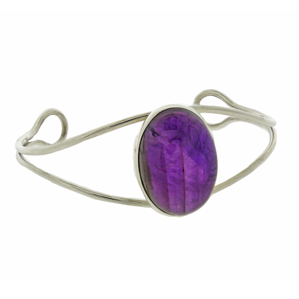 Bespoke Amethyst Bangle