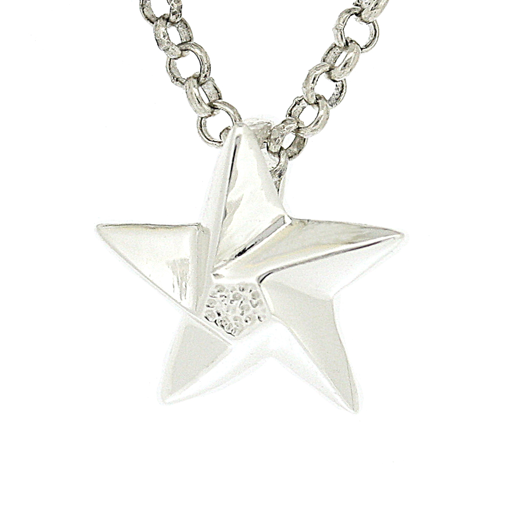 Kitten Flying Star Pendant