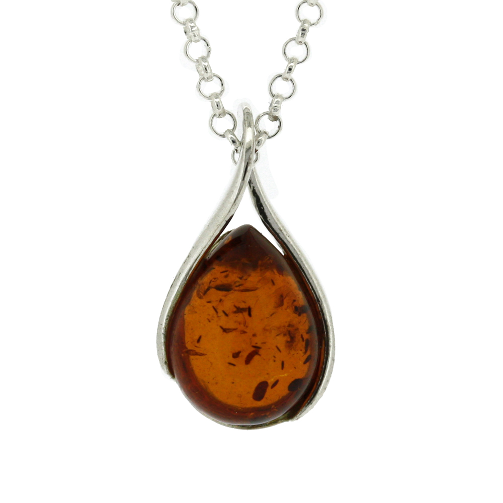 Classic Amber Twist Pendant