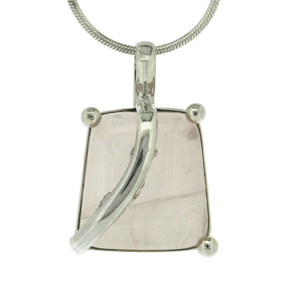 Bespoke Rose Quartz Pendant