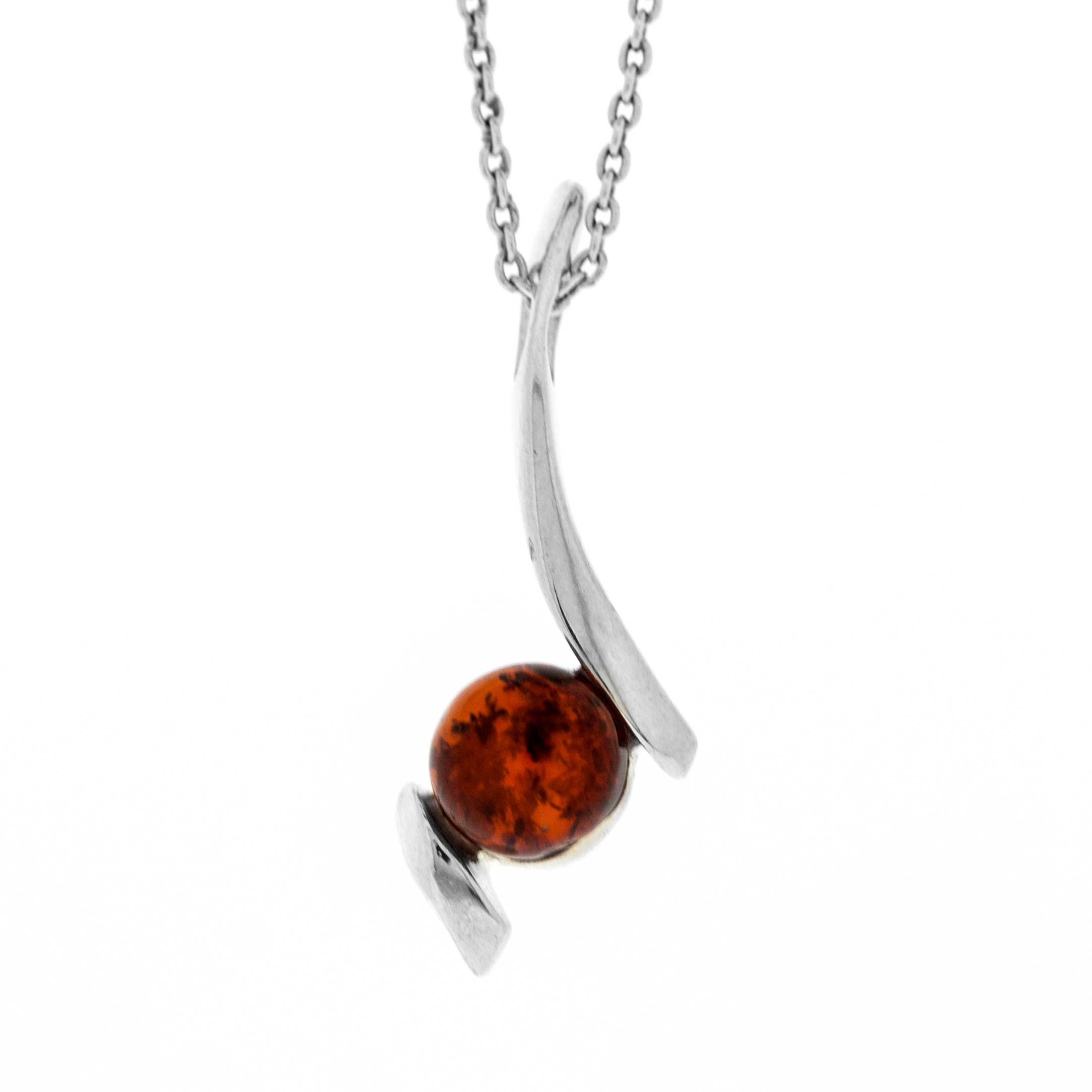 Classic Amber "Elegance" Pendant