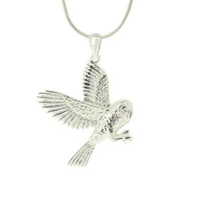 Kitten Barn Owl Pendant 