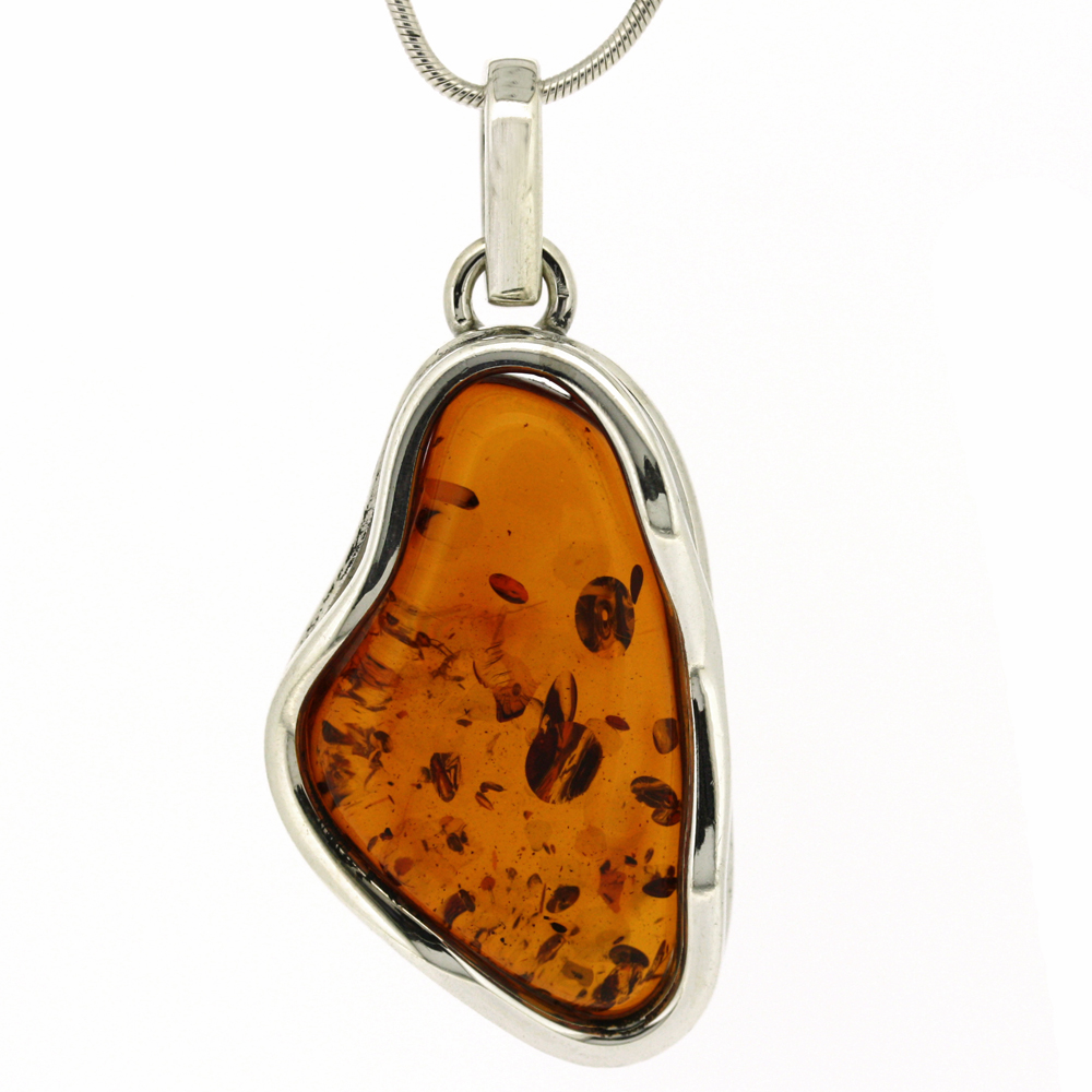 Bespoke Cognac Amber Pendant