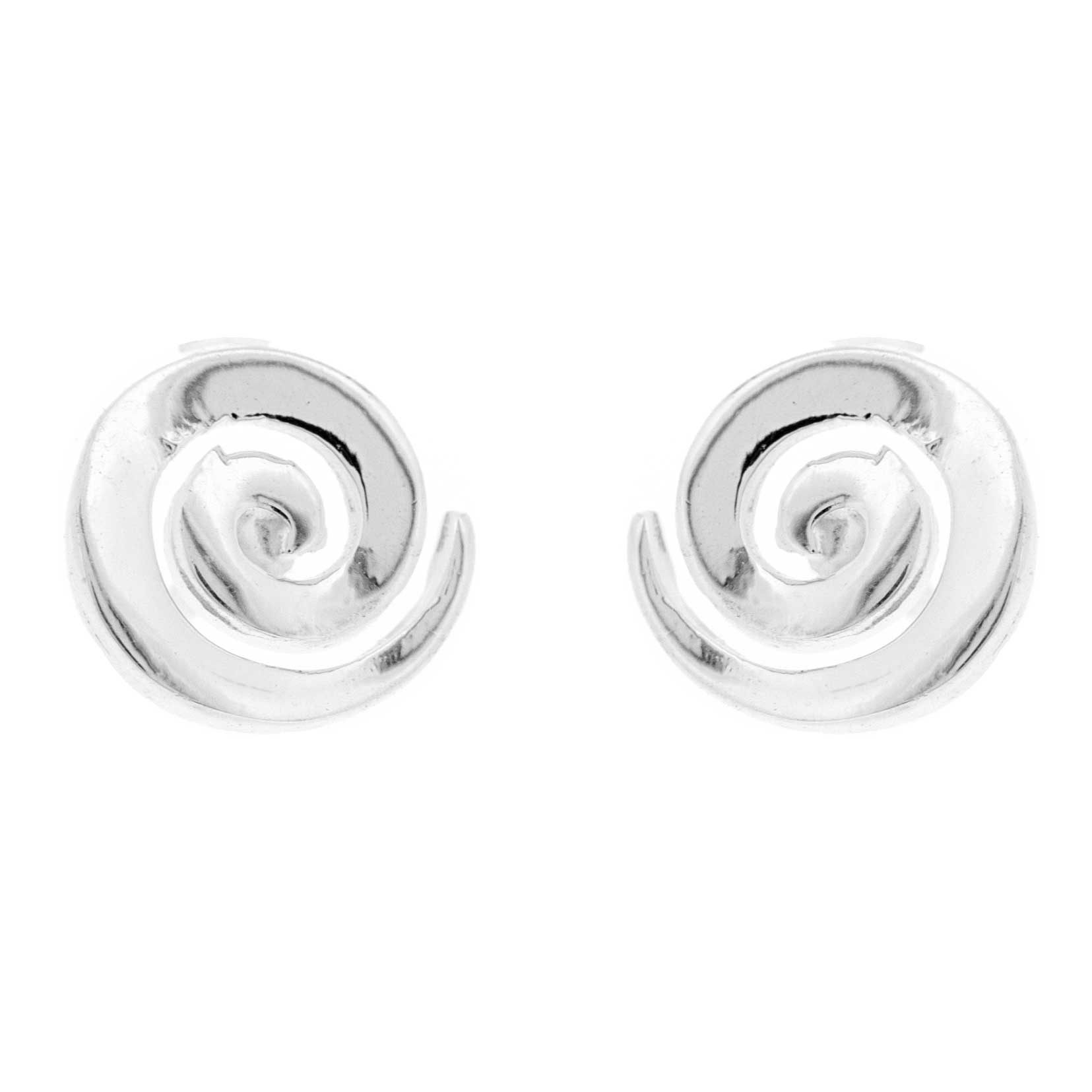 Simply Silver Catherine Wheel Stud Earrings