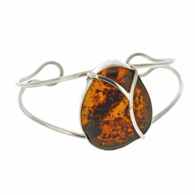 Bespoke Amber Cuff Bracelet