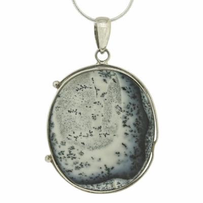 Bespoke Dendritic Agate Pendant