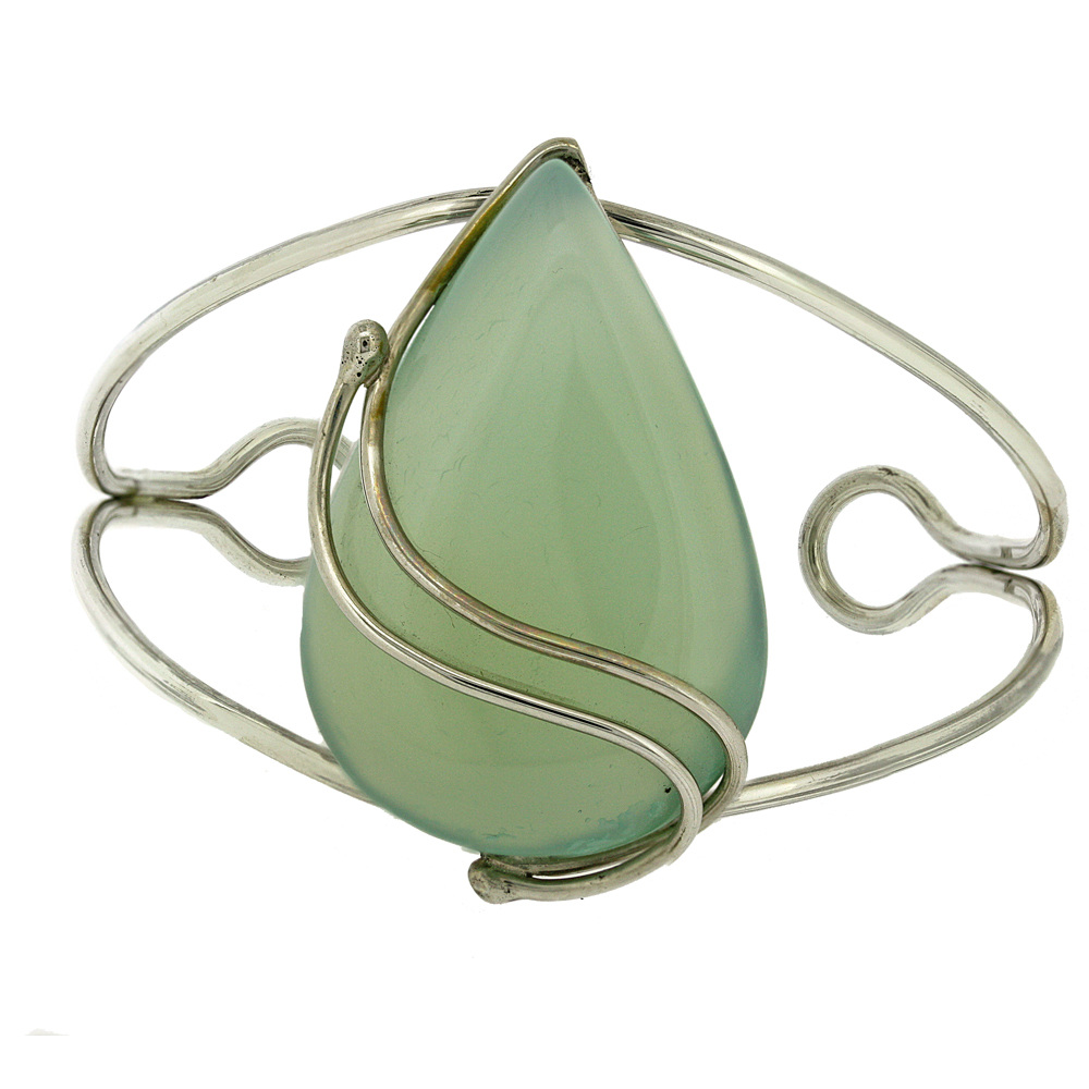 Bespoke Chalcedony Bangle